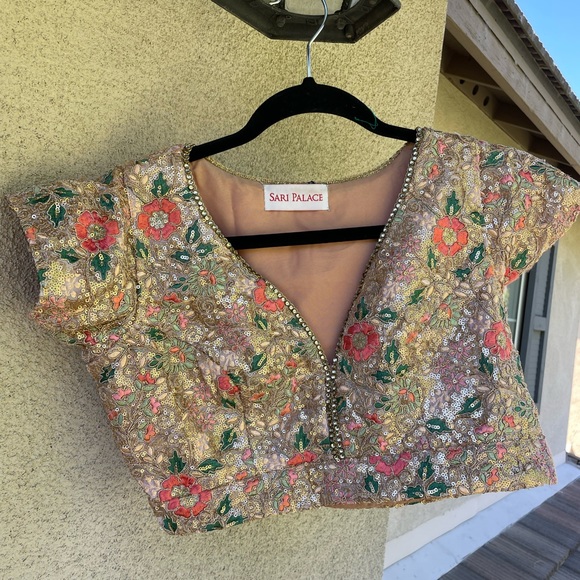 Rose Gold lehenga - Picture 6 of 10